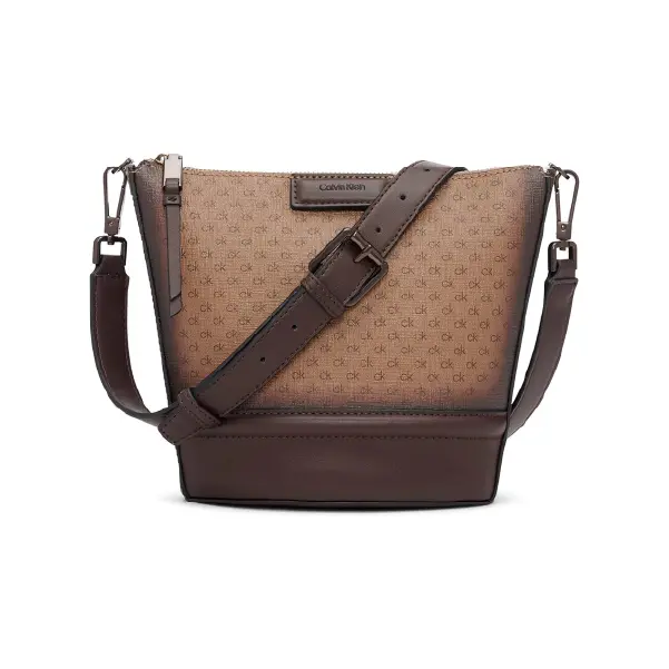 Calvin Klein Bandolera Ash North/South CrossbodyMujer